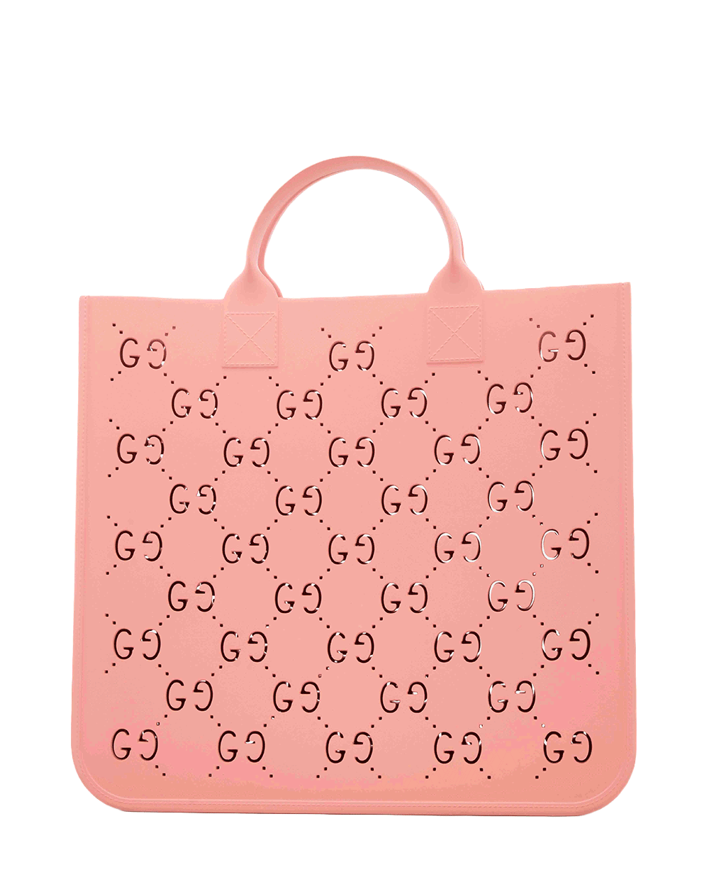 2 GUCCI CHILDREN S TOTE PINK RUBBER 679365 0645