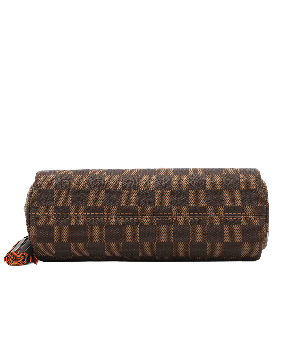 2 LV CROISETTE PM BROWN DAMIER CANVAS GHW FL2149 0059