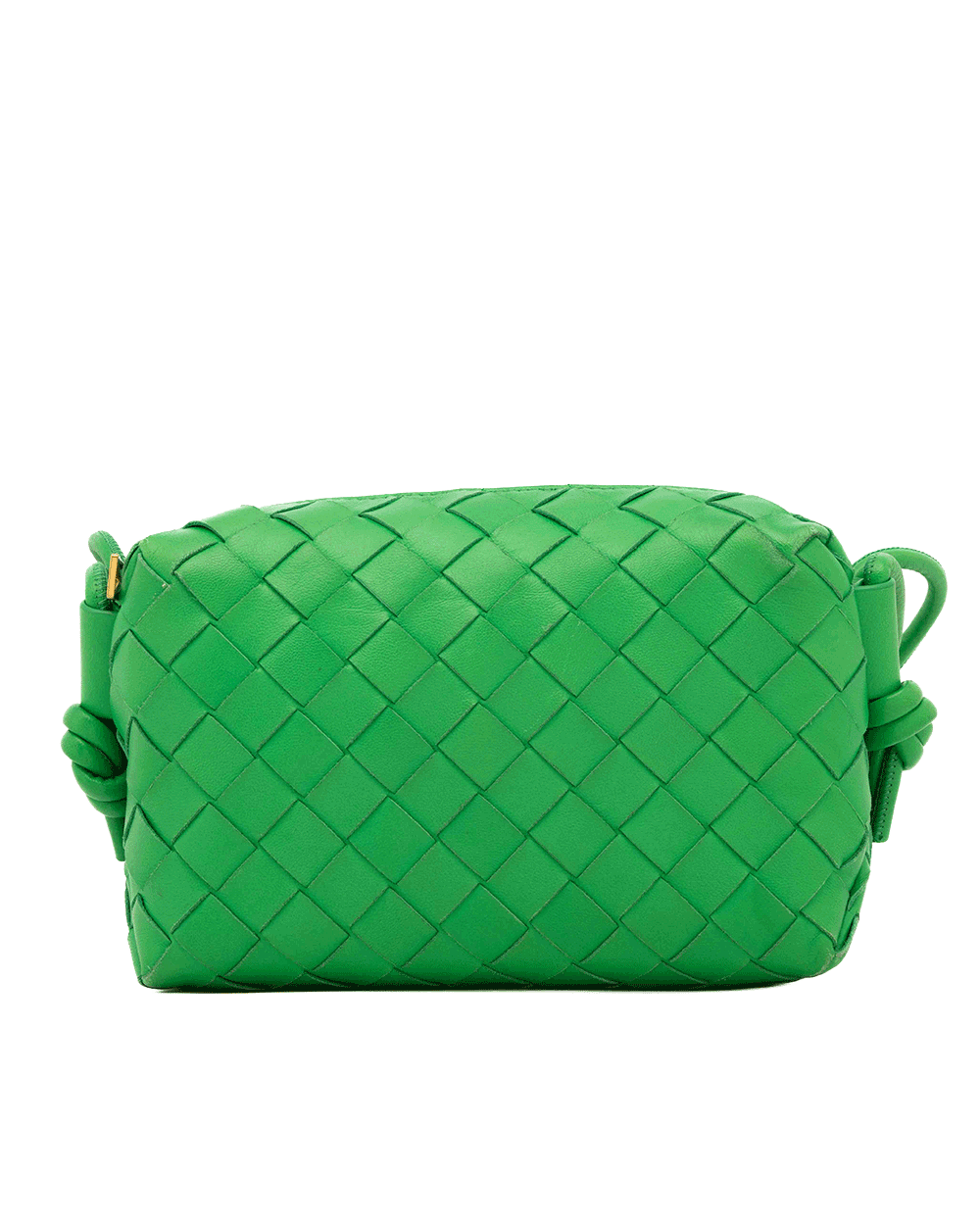 20 BOTTEGA INTRECCIATO LOOP MINI GREEN CALF GHW P01743293R 0482