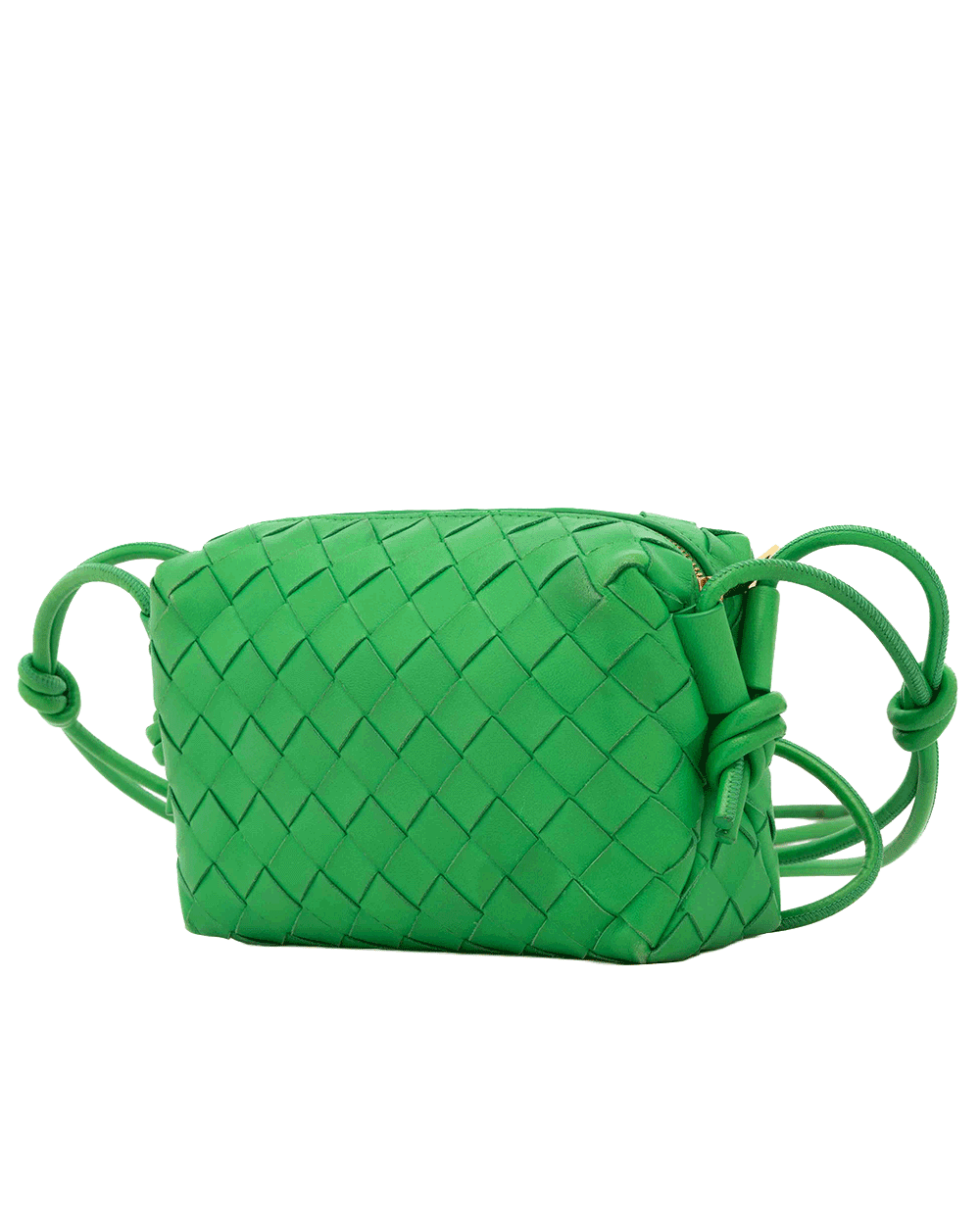 20 BOTTEGA INTRECCIATO LOOP MINI GREEN CALF GHW P01743293R 0484