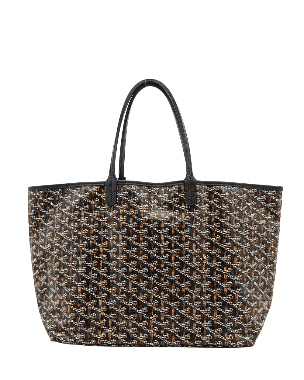 20 GOYARD ST.LOUIS MM BLACK CANVAS SHW LME020241 0438