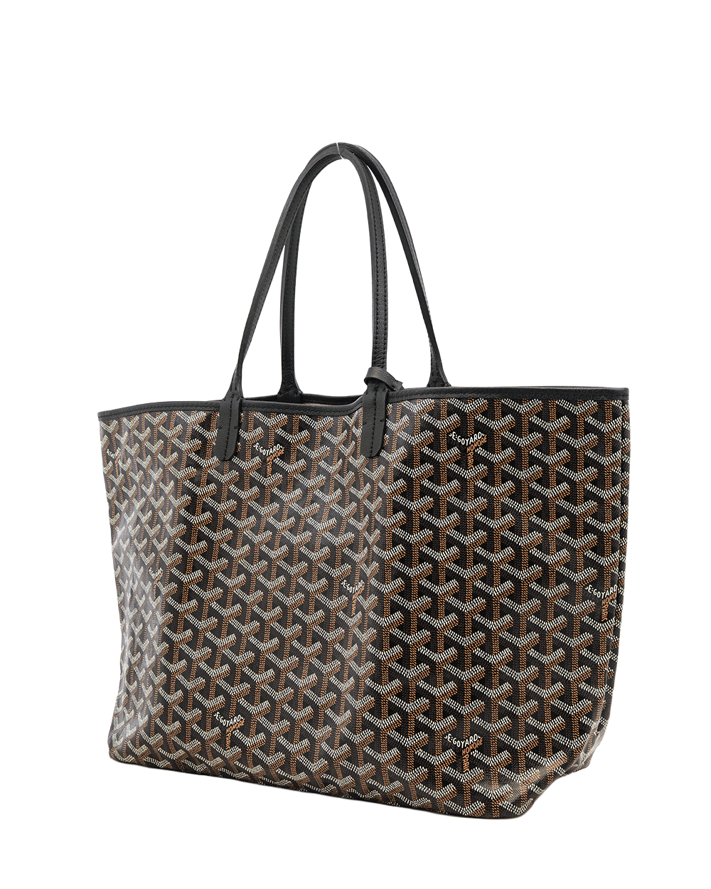20 GOYARD ST.LOUIS MM BLACK CANVAS SHW LME020241 0440