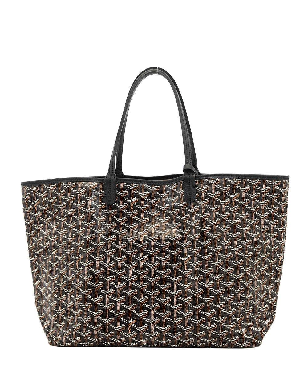 20 GOYARD ST.LOUIS MM BLACK CANVAS SHW LME020241 0441