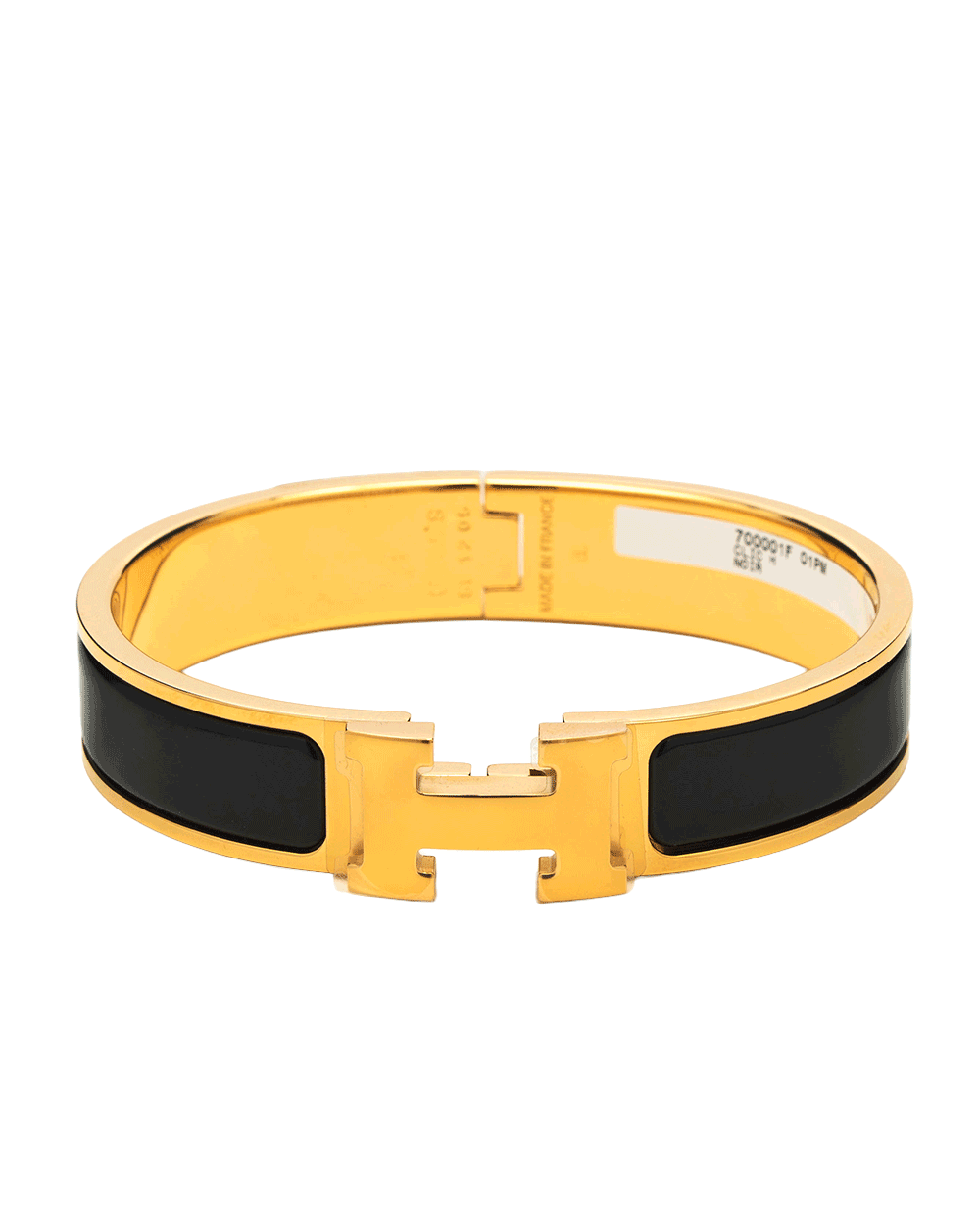 21 NEW HERMES CLIC CLAC PM BLACK GHW ST 12 05 0304
