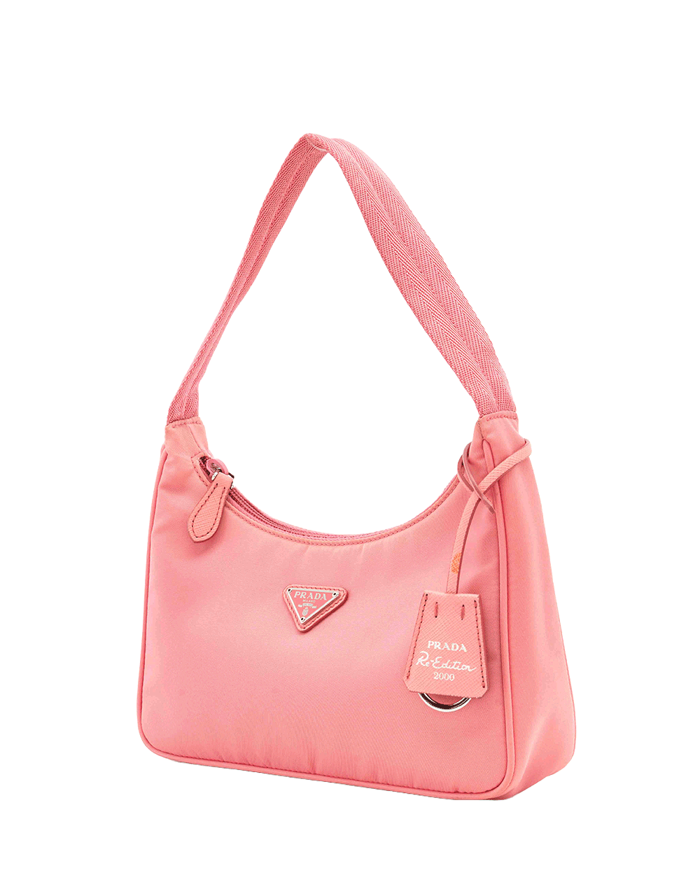 21 PRADA RE EDITION 2000 PINK NYLON SHW MICROCHIP 1433