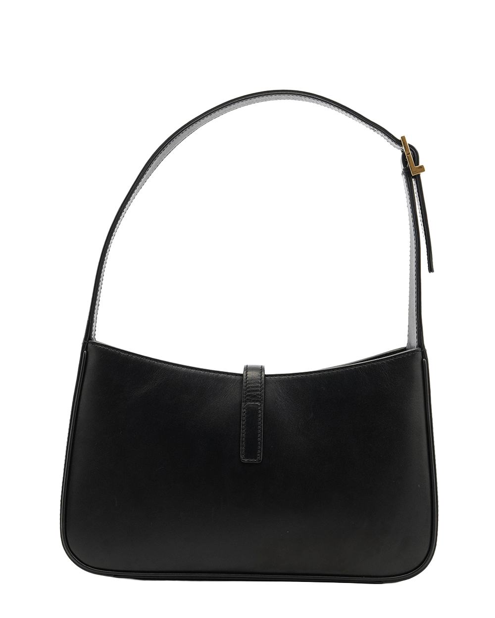 21 YSL LE 5 A7 HOBO BLACK CALF GHW MAL 657228 0921 20287