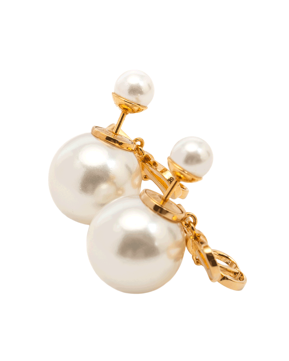 22 NEW DIOR TRIBALES BOW EARRINGS GHW 10768
