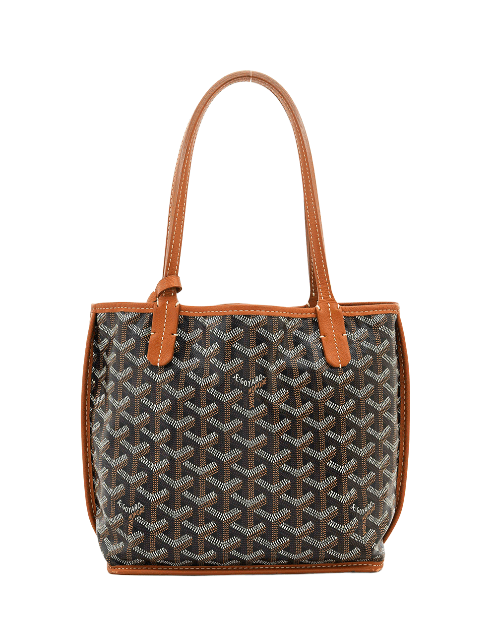 24 GOYARD ANJOU MINI BROWN CANVAS SHW SOA120222 1495