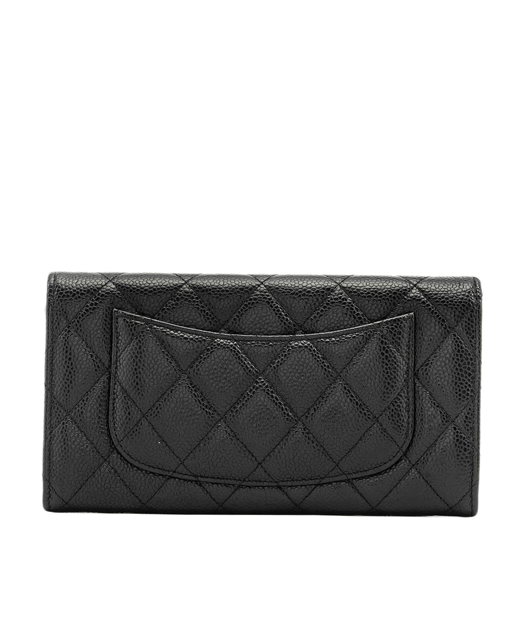 27 CHANEL SARAH CLASSIC BLACK CAVIAR GHW 30398612 2202