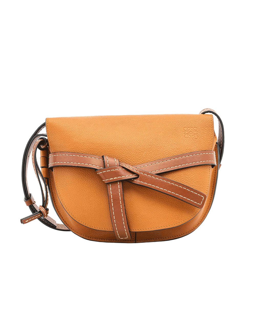 28 LOEWE GATE SMALL BROWN CALF GHW 1409