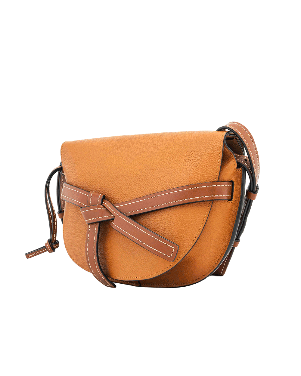 28 LOEWE GATE SMALL BROWN CALF GHW 1410