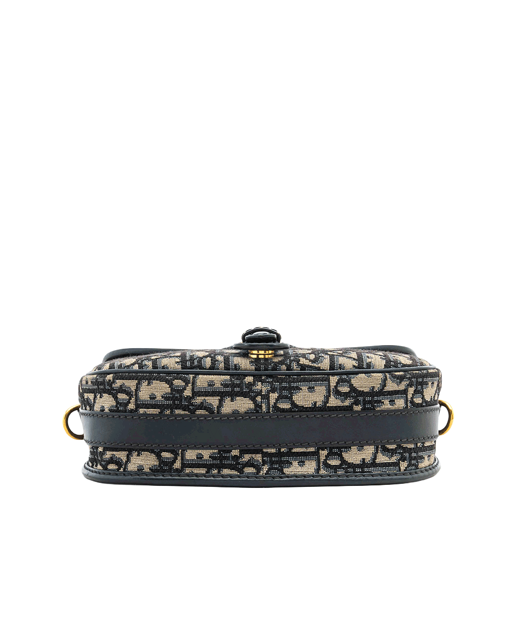 29 DIOR BOBBY MEDIUM BLUE NAVY OBLIQUE JACUARD GHW 01 RU 0250 1246