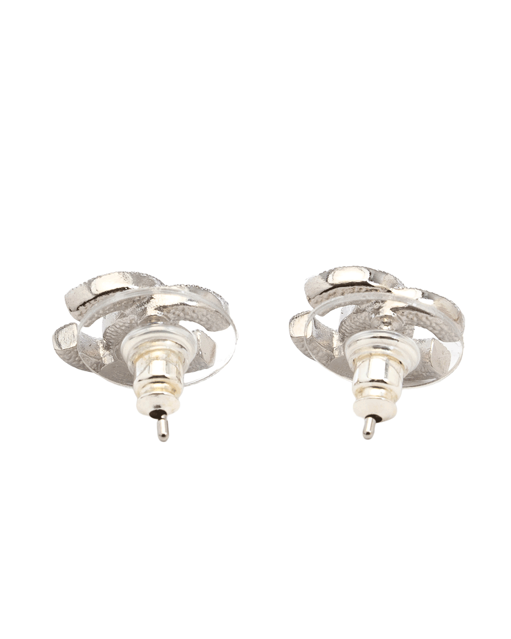 29 NEW CHANEL EARRING CC LOGO 1 CM CRYSTAL SHW 10788