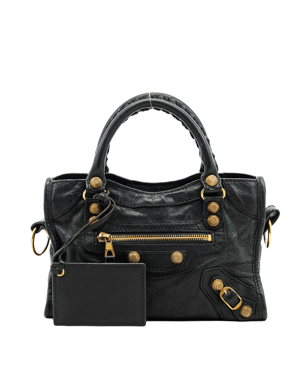 3 BALENCIAGA CITY EDGE MINI GREY CALF GHW 309544 1160 D 535259 0338