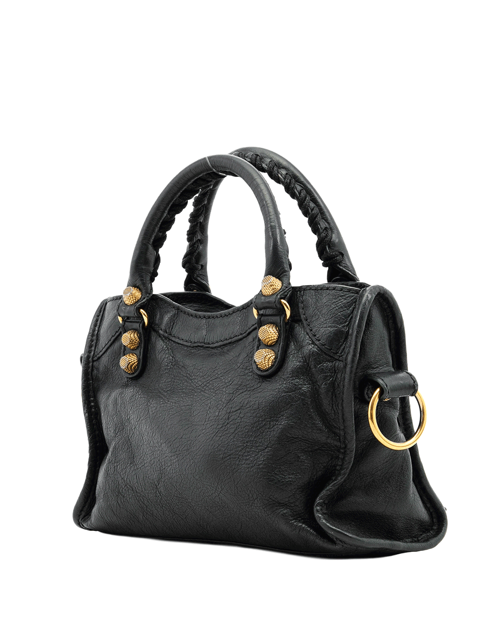 3 BALENCIAGA CITY EDGE MINI GREY CALF GHW 309544 1160 D 535259 0341