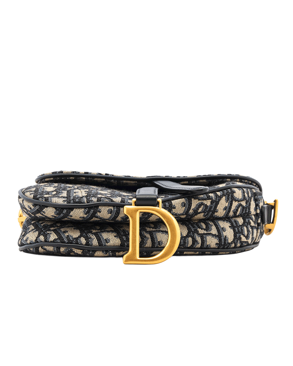 3 DIOR SADDEL MINI BLUE NAVY OBLIQUE JACUARD GHW 05 RU 0211 0555