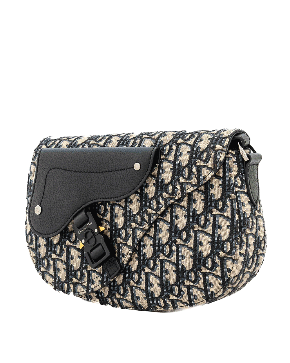 3 DIOR SADDLE MESSENGER BLUE OBLIQUE JACUARD GHW SHW 27 BO 0224 1022