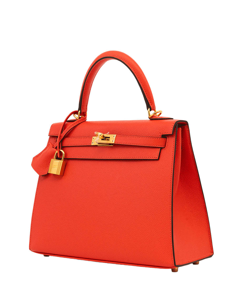 3 HERMES KELLY 25 ROSE EXTREME EPSOM GHW AHT690 ZZ 0903