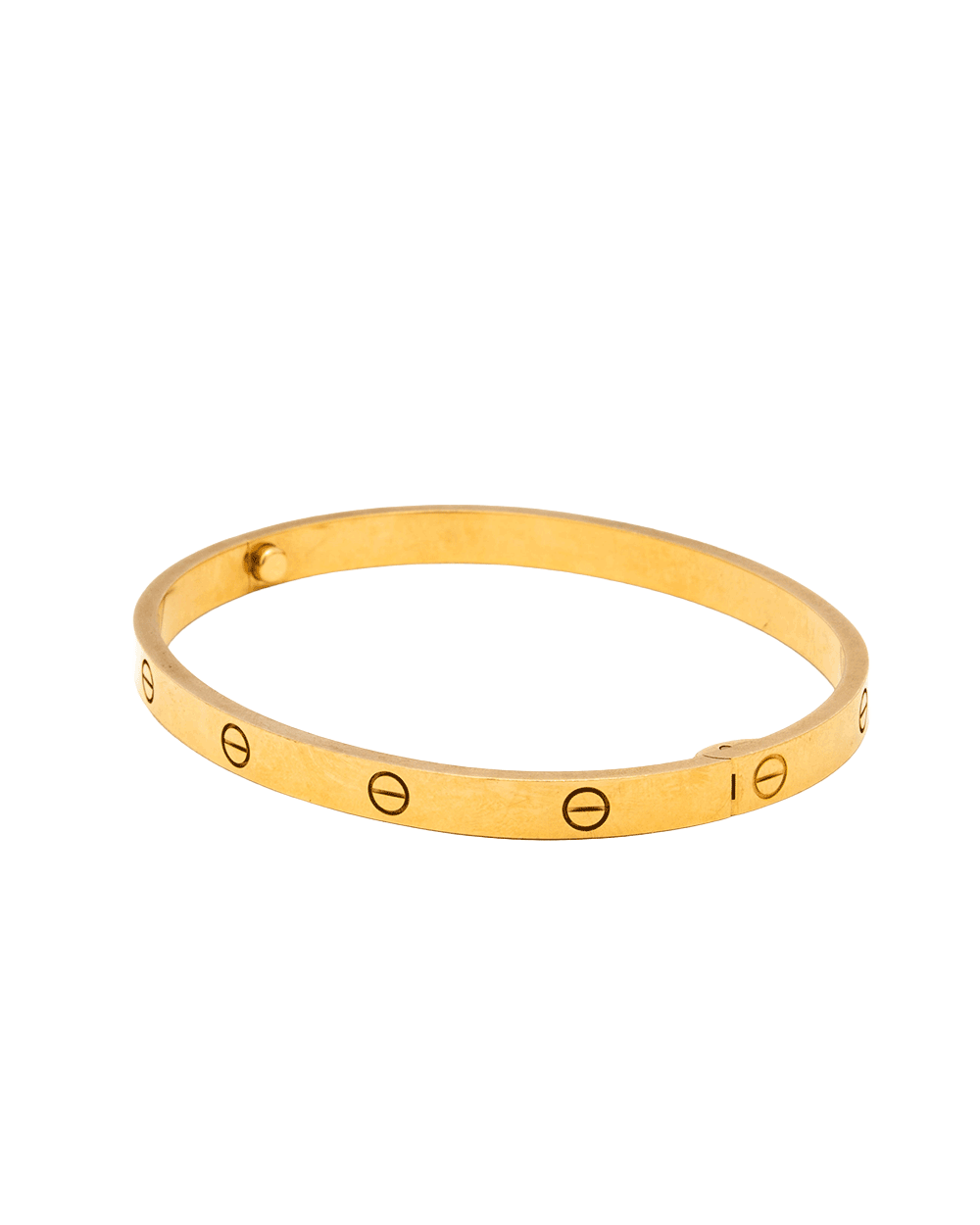 31 CARTIER LOVE BRACELET MEDIUM 18 GHW 566CWR 1836