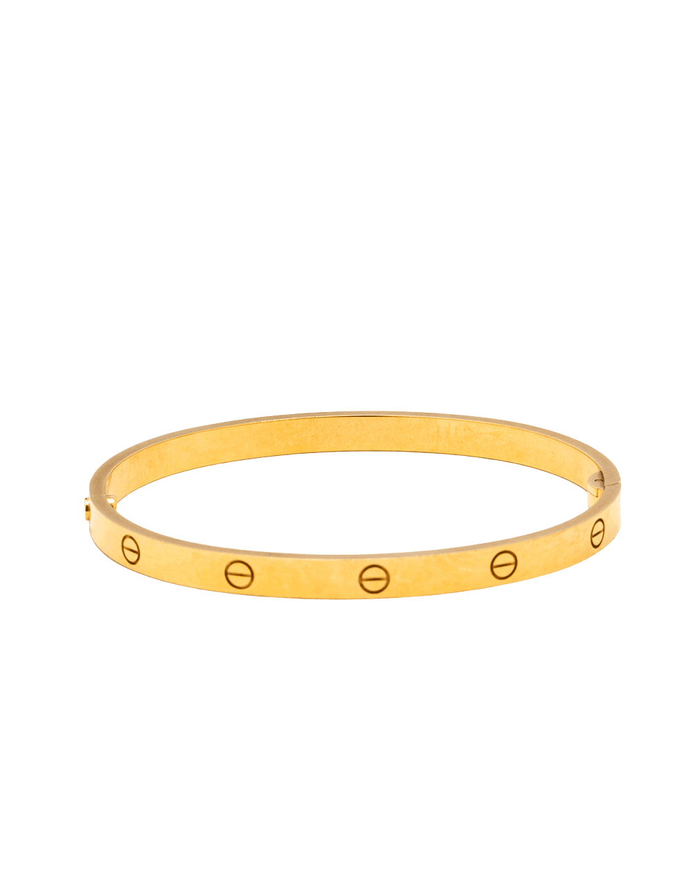 31 CARTIER LOVE BRACELET MEDIUM 18 GHW 566CWR 1837
