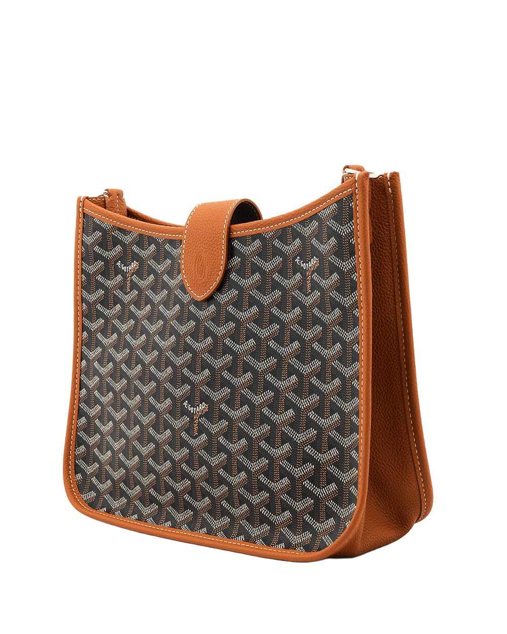 31 NEW GOYARD MUSETTE BAG PM BROWN CANVAS SHW LME 020261 0473