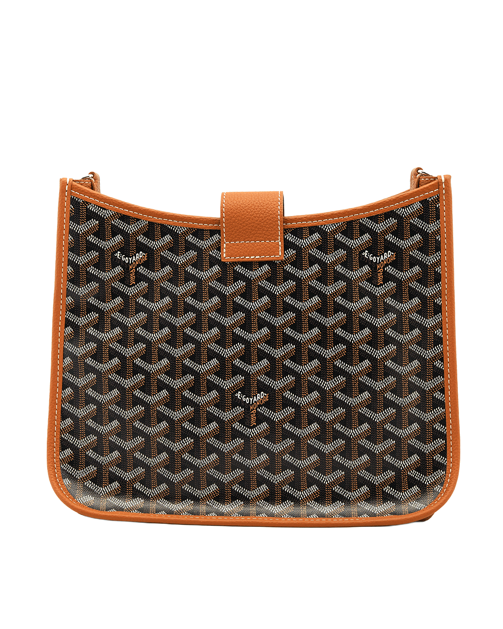 31 NEW GOYARD MUSETTE BAG PM BROWN CANVAS SHW LME 020261 0475