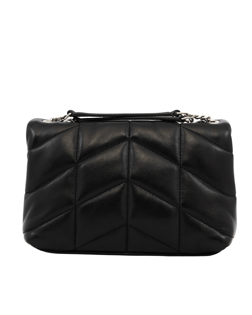 31 YSL LOU PUFFER MINI BLACK CALF SHW GAB759337 1124 0264