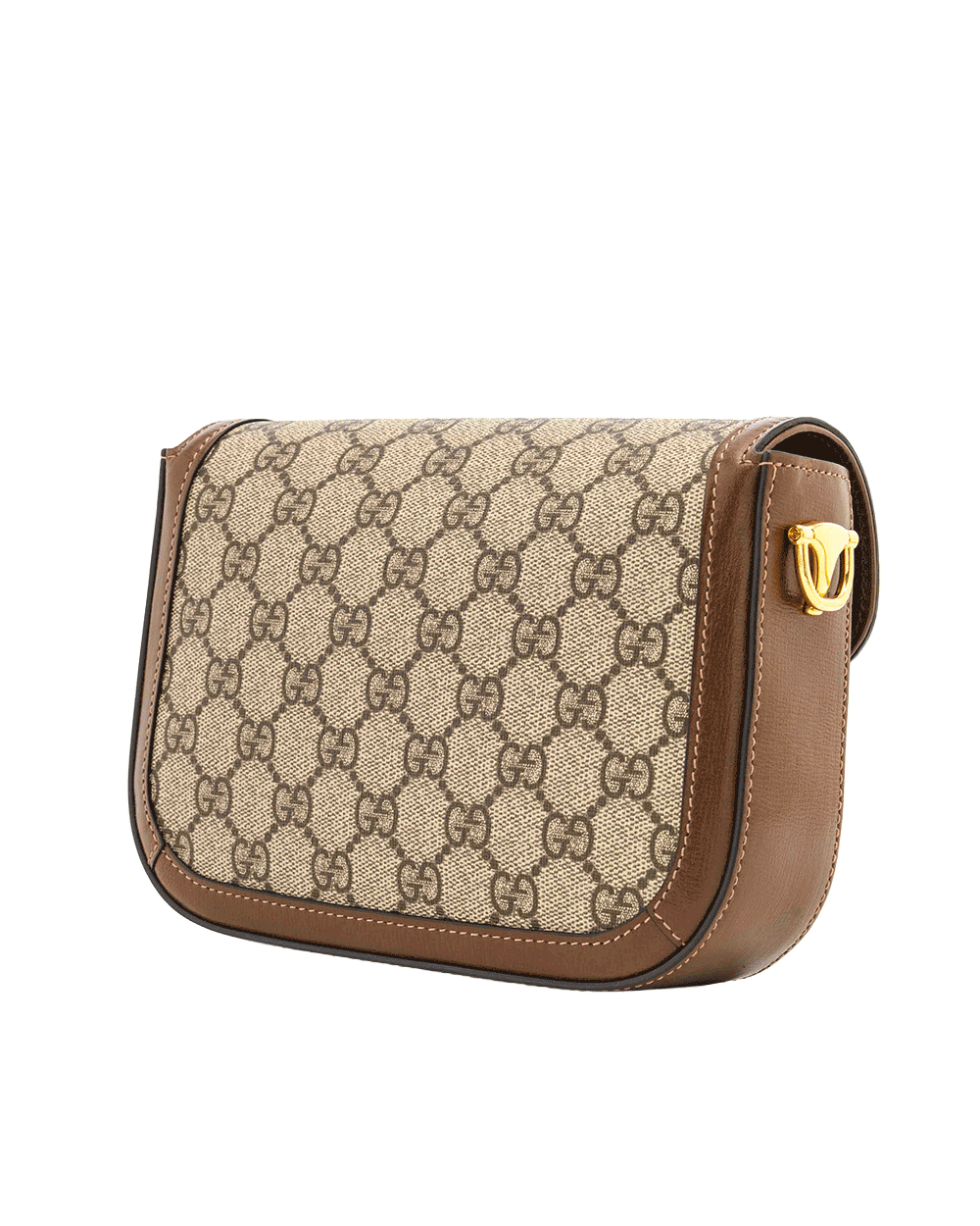34 GUCCI HORSEBIT 1955 MINI BROWN GG MONOGRAM CANVAS GHW 658574 498879 1696