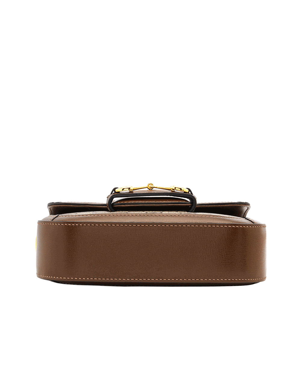 34 GUCCI HORSEBIT 1955 MINI BROWN GG MONOGRAM CANVAS GHW 658574 498879 1698