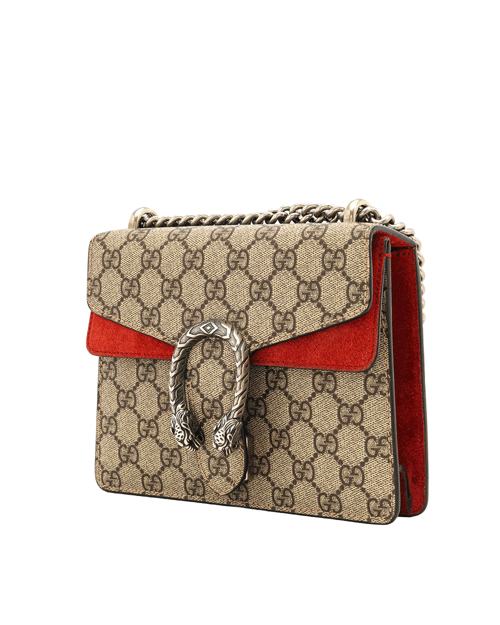 35 GUCCI DIONYSUS MINI BROWN RED GG MONOGRAM CANVAS RSHW 421970 520981 1679
