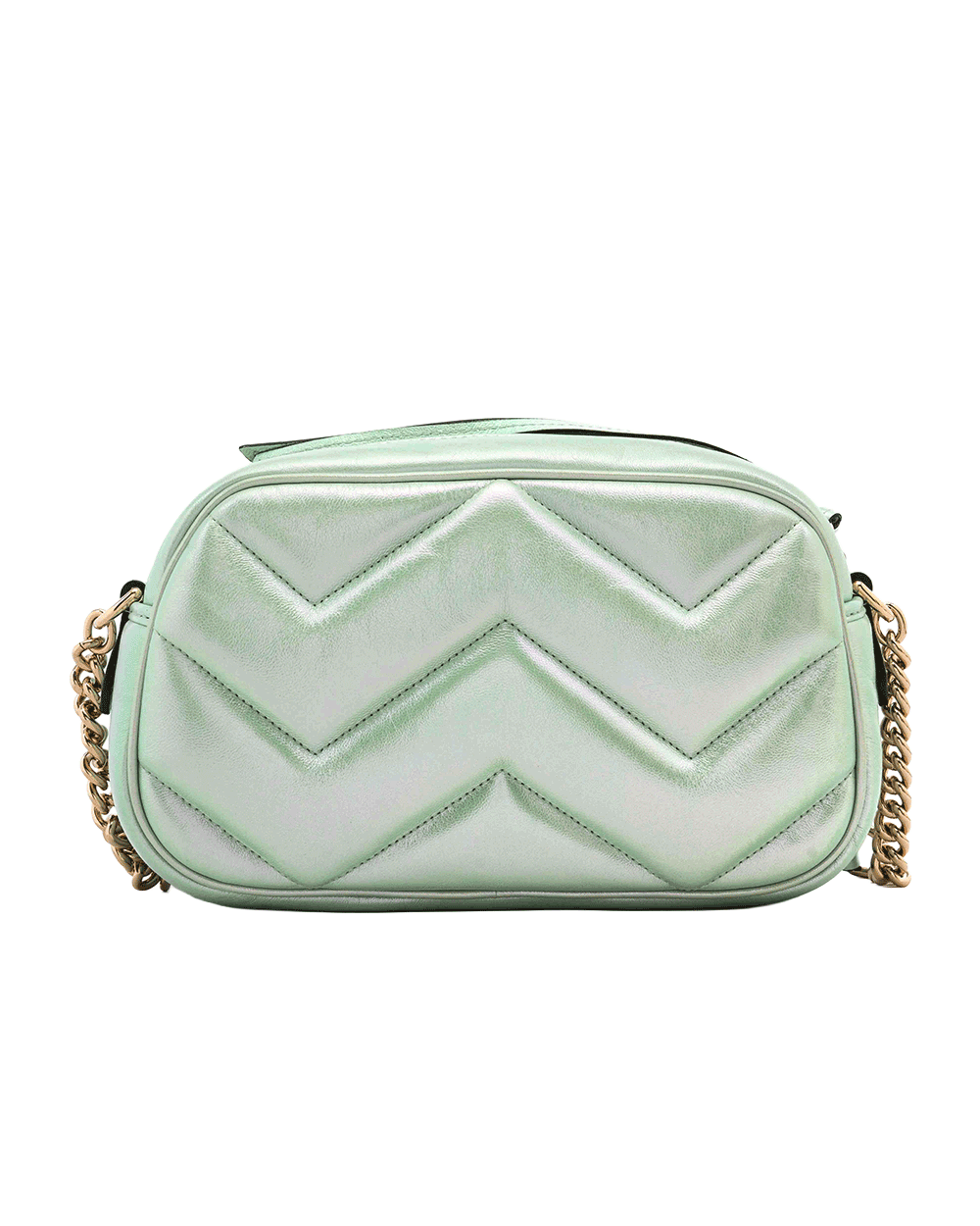 39 GUCCI GG MARMONT CAMERA 24 GREEN MATELASSE GHW 447632 520981 1475