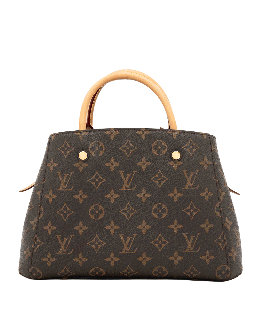 4 LV MONTAIGNE BB BROWN MONOGRAM CANVAS GHW TR2106 0575(1)