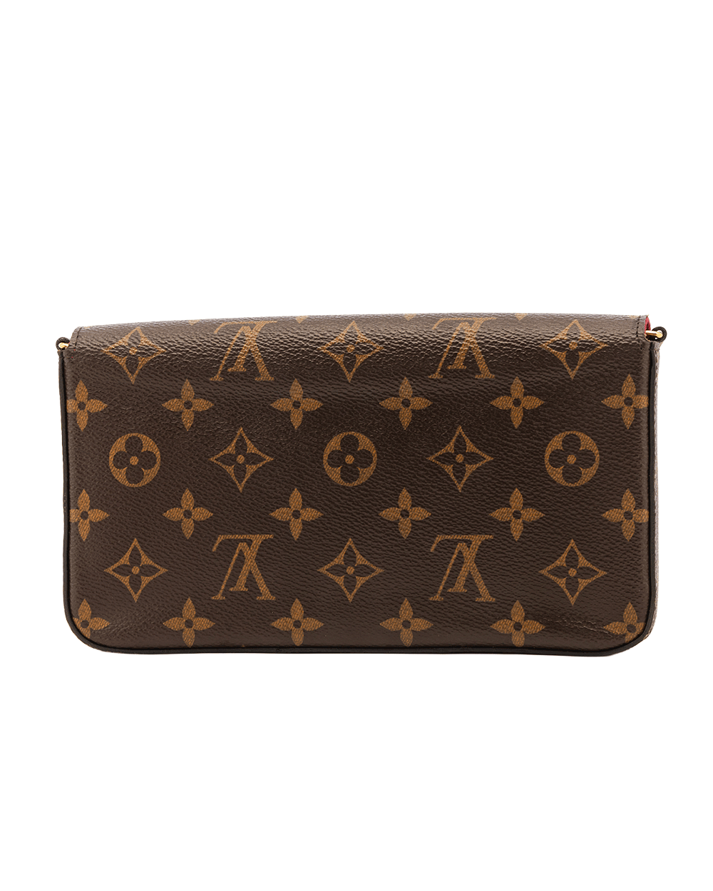 4 LV POCHETTE FELICIE BROWN MONOGRAM CANVAS GHW TJ0169 0566