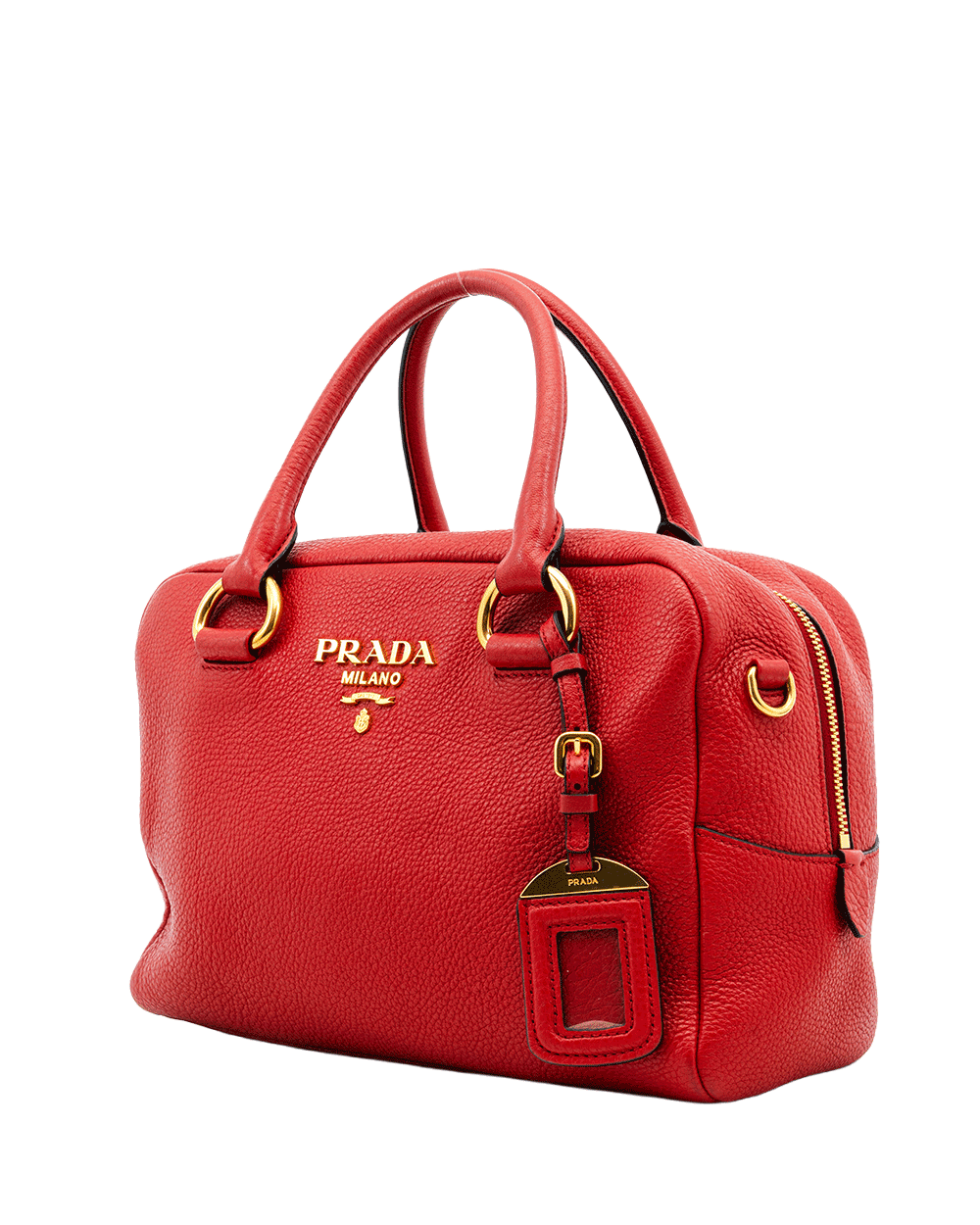 4 PRADA VITELLO PHENIX RED CALF GHW 0321