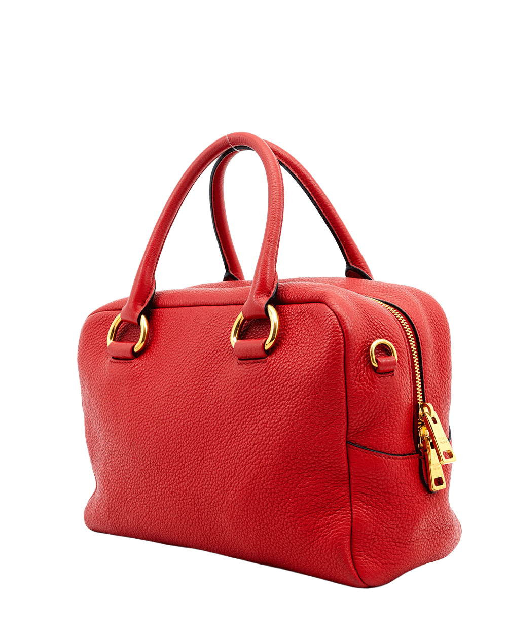 4 PRADA VITELLO PHENIX RED CALF GHW 0322