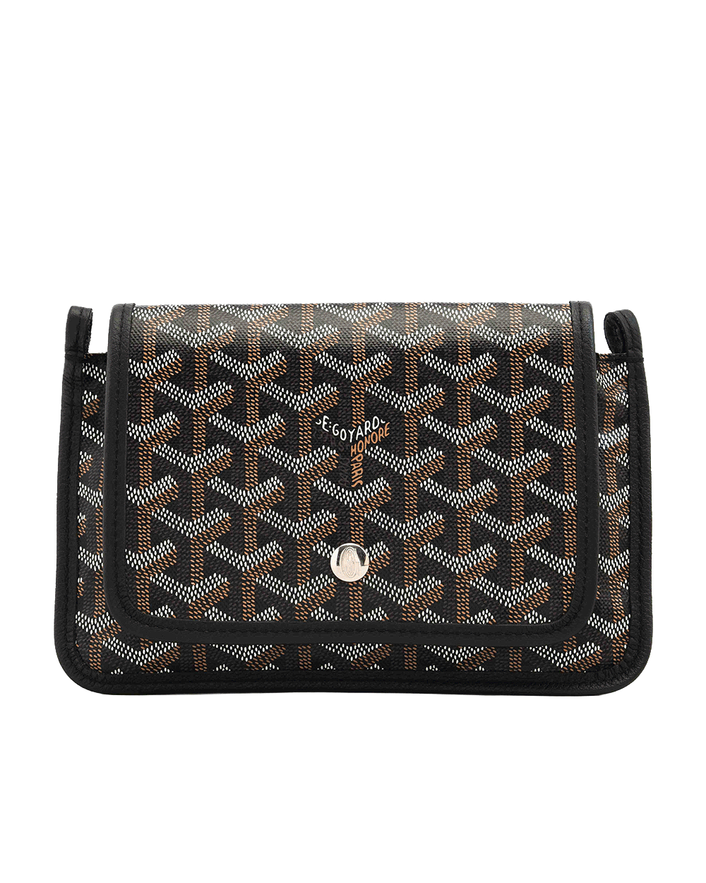 40 GOYARD PLUMET BLACK CANVAS SHW ADM 020245 1601