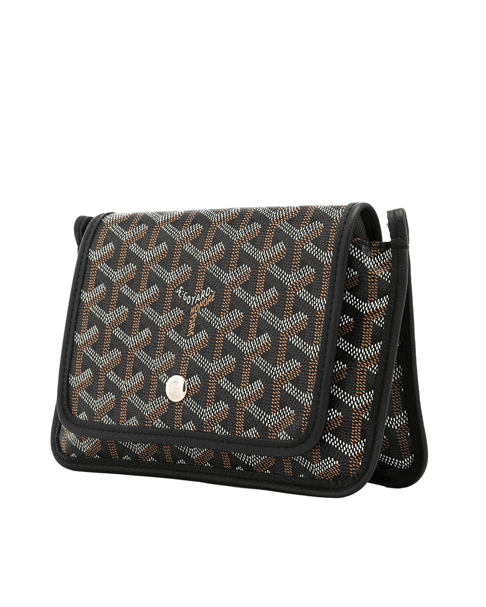40 GOYARD PLUMET BLACK CANVAS SHW ADM 020245 1603