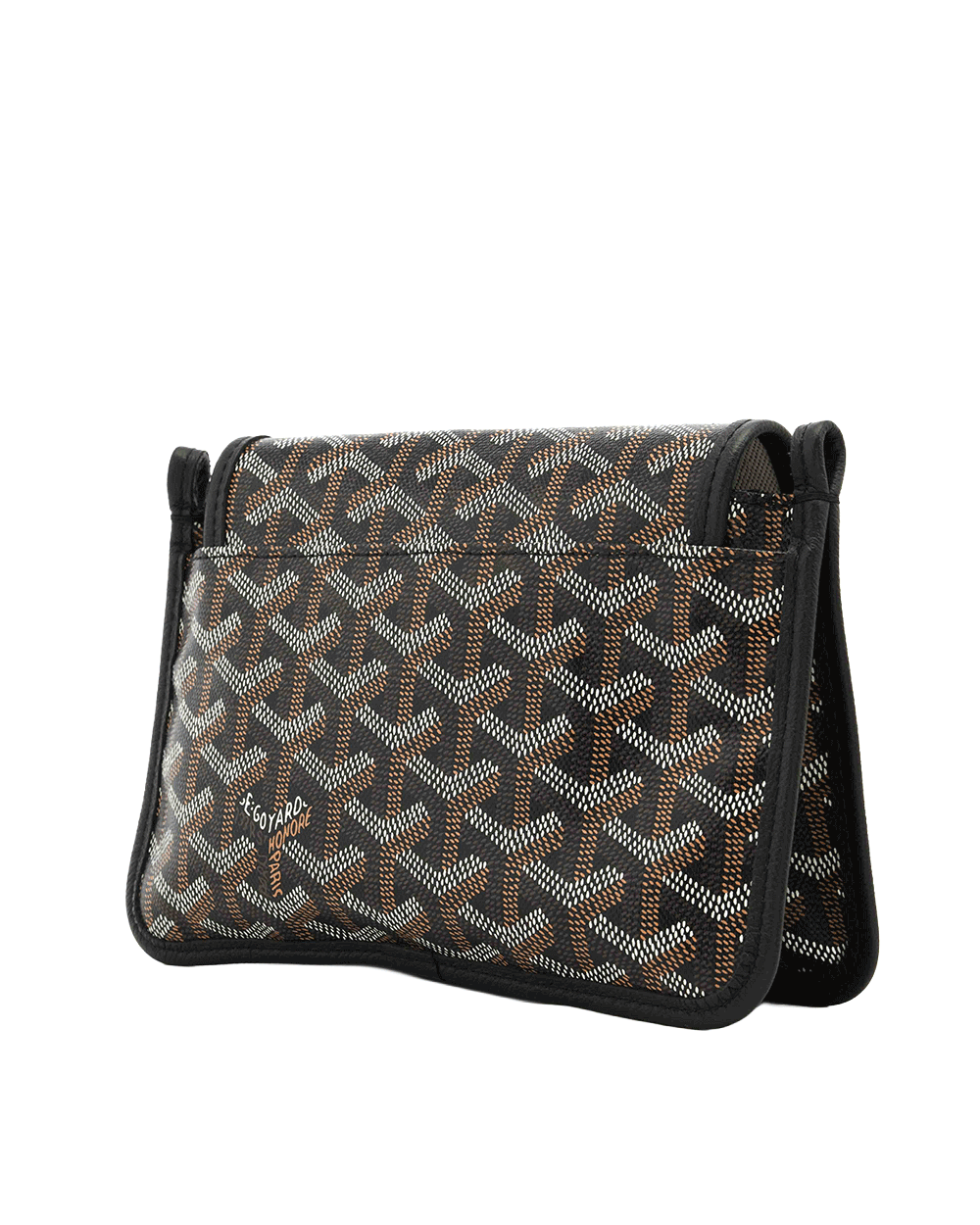 40 GOYARD PLUMET BLACK CANVAS SHW ADM 020245 1604