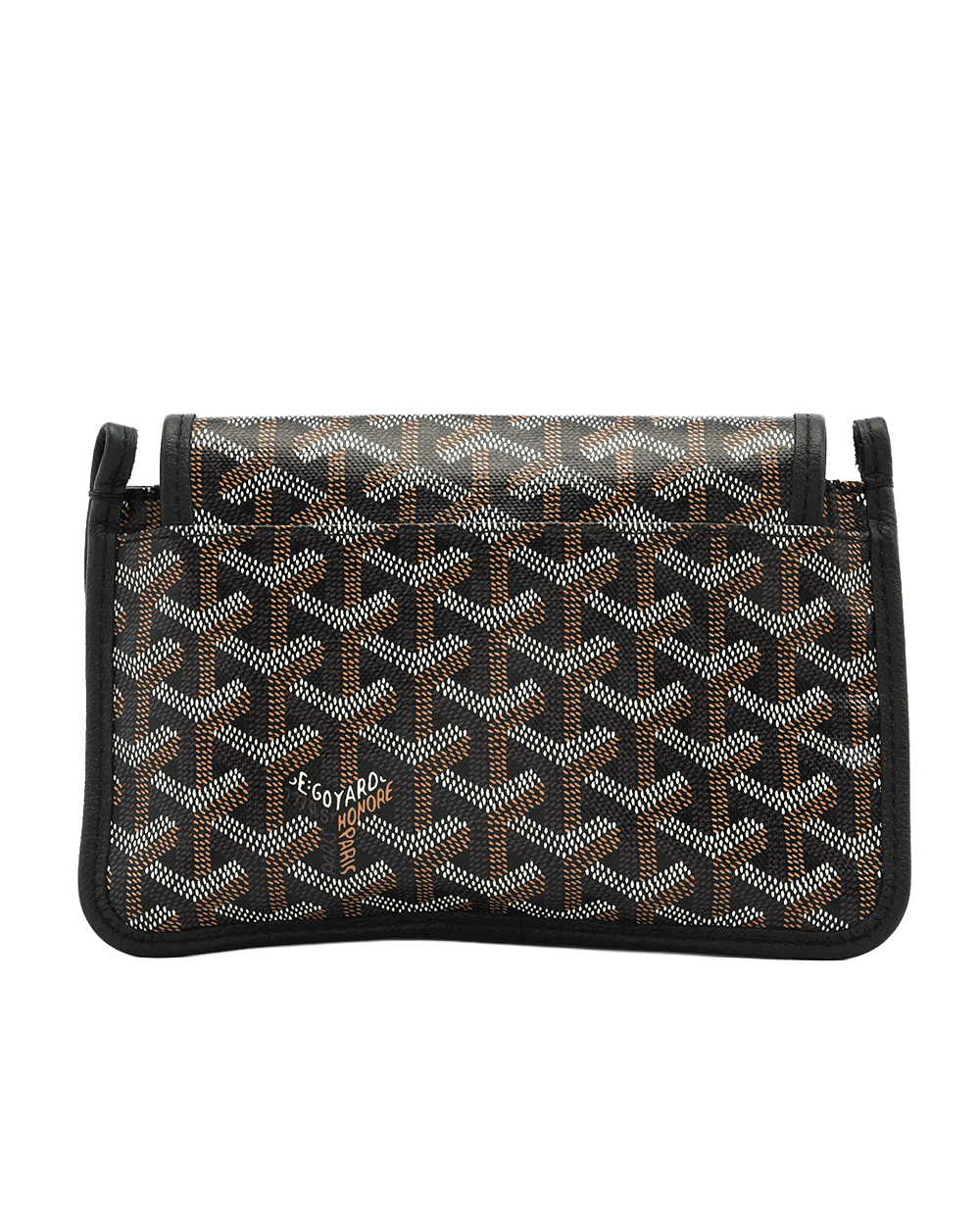 40 GOYARD PLUMET BLACK CANVAS SHW ADM 020245 1605