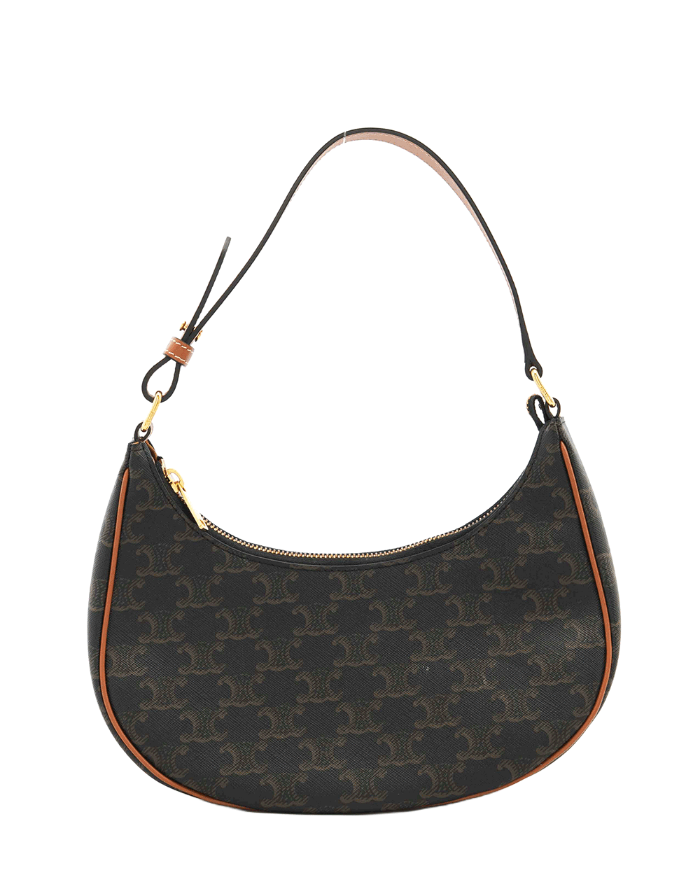 42 CELINE AVA MEDIUM BROWN CANVAS GHW W GA 2292 W AT 2262 1582