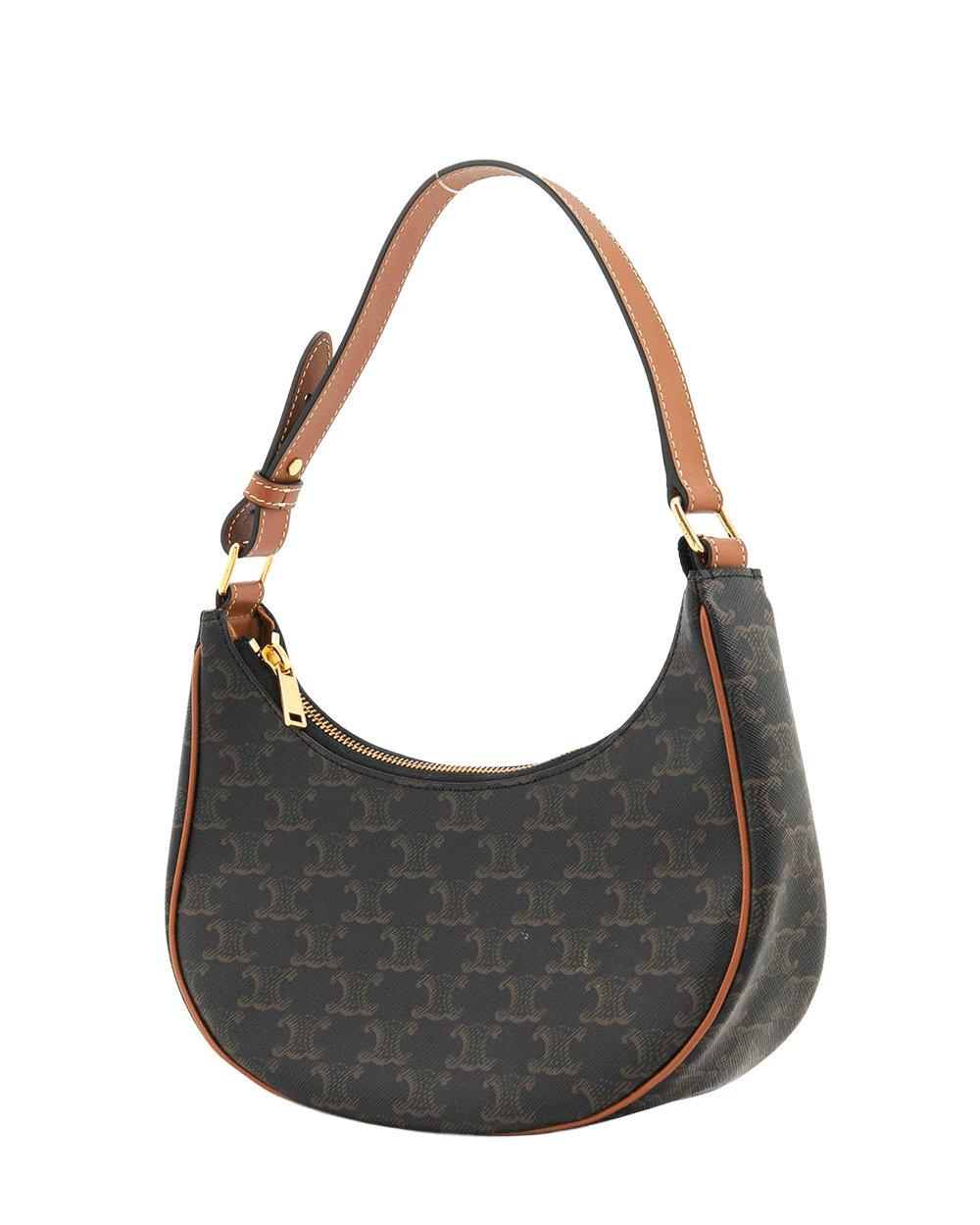 42 CELINE AVA MEDIUM BROWN CANVAS GHW W GA 2292 W AT 2262 1583