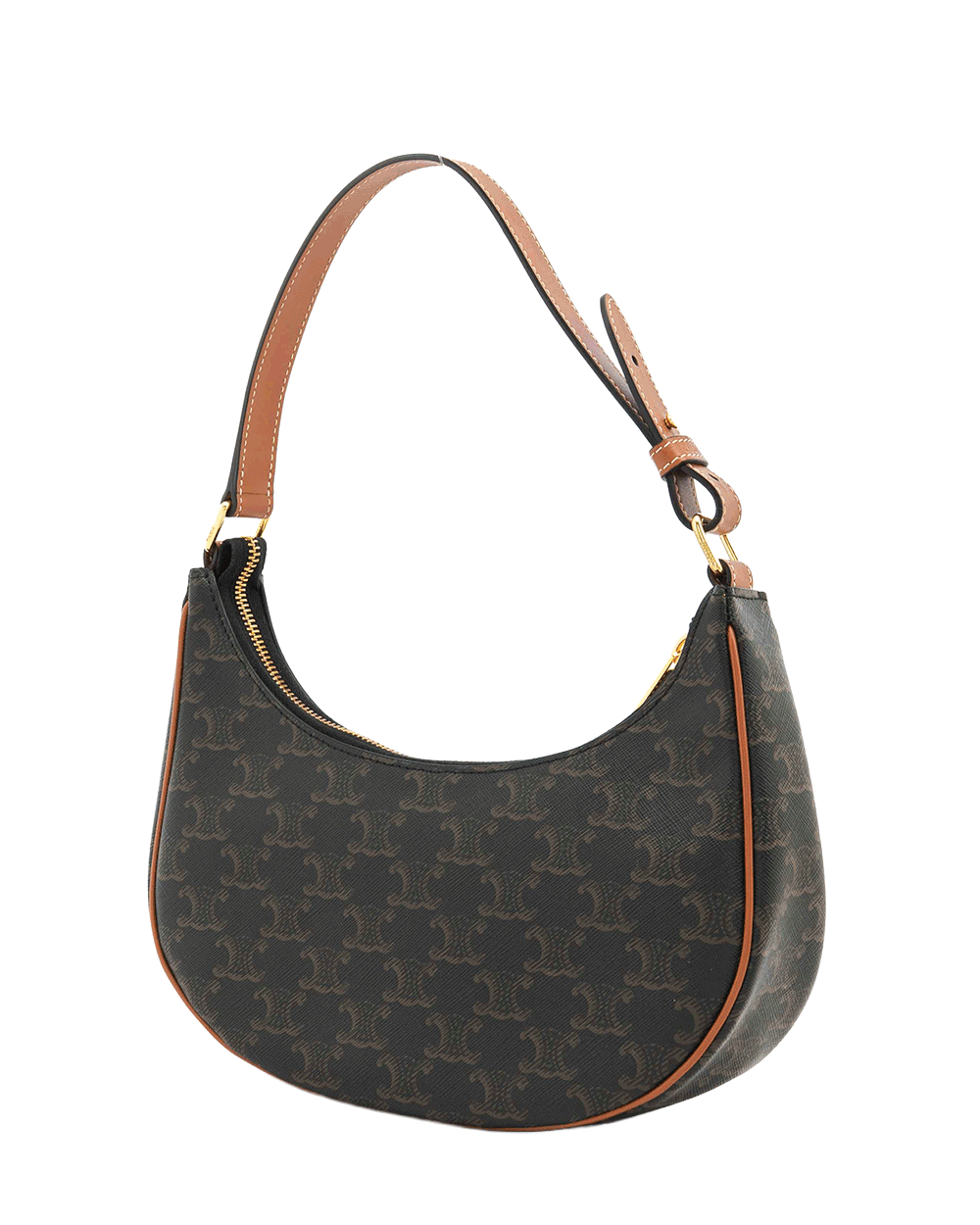 42 CELINE AVA MEDIUM BROWN CANVAS GHW W GA 2292 W AT 2262 1584