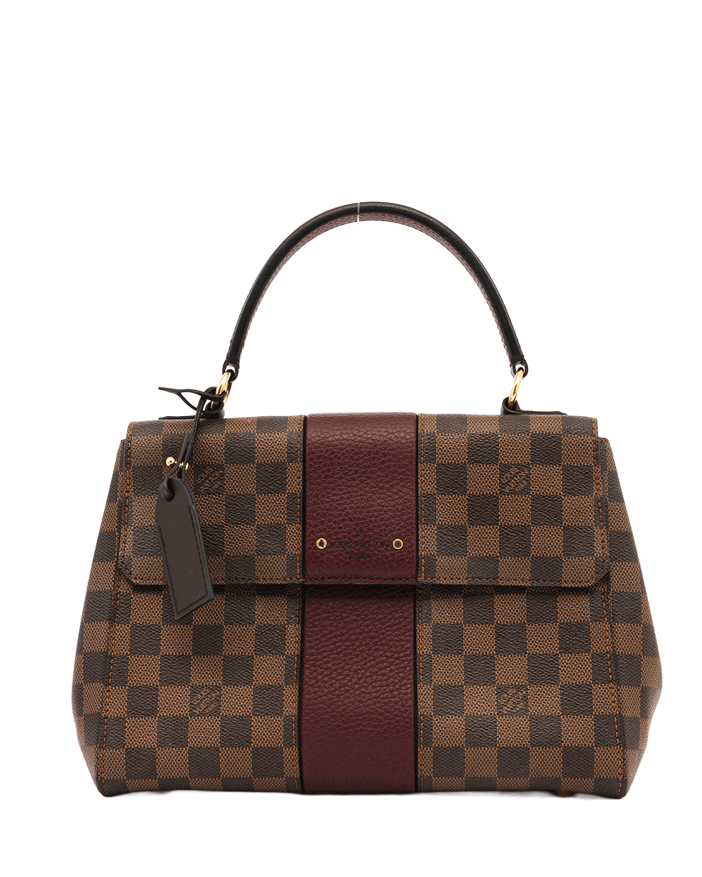 42 LV BOND STREET MM BROWN RED DAMIER CANVAS GHW MR2177 1034
