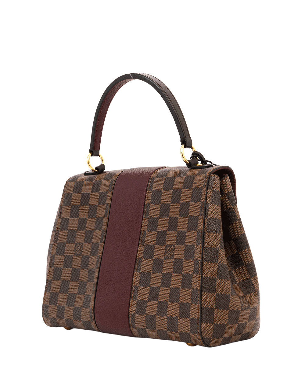42 LV BOND STREET MM BROWN RED DAMIER CANVAS GHW MR2177 1036