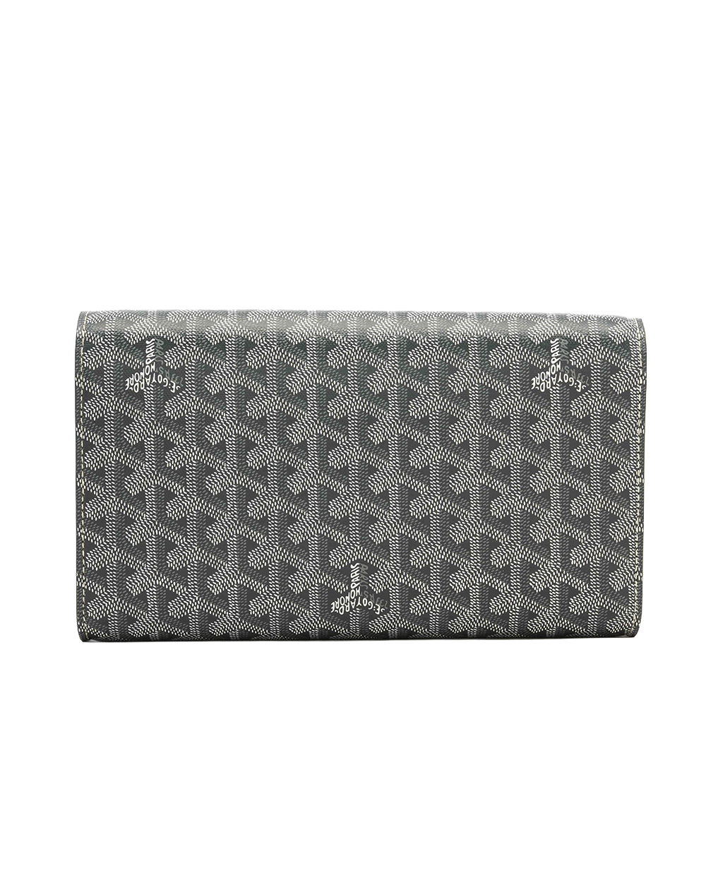 45 GOYARD MONTE CARLO CLUTCH WITH STRAP PM GRAY CANVAS SHW LAR020238 1515