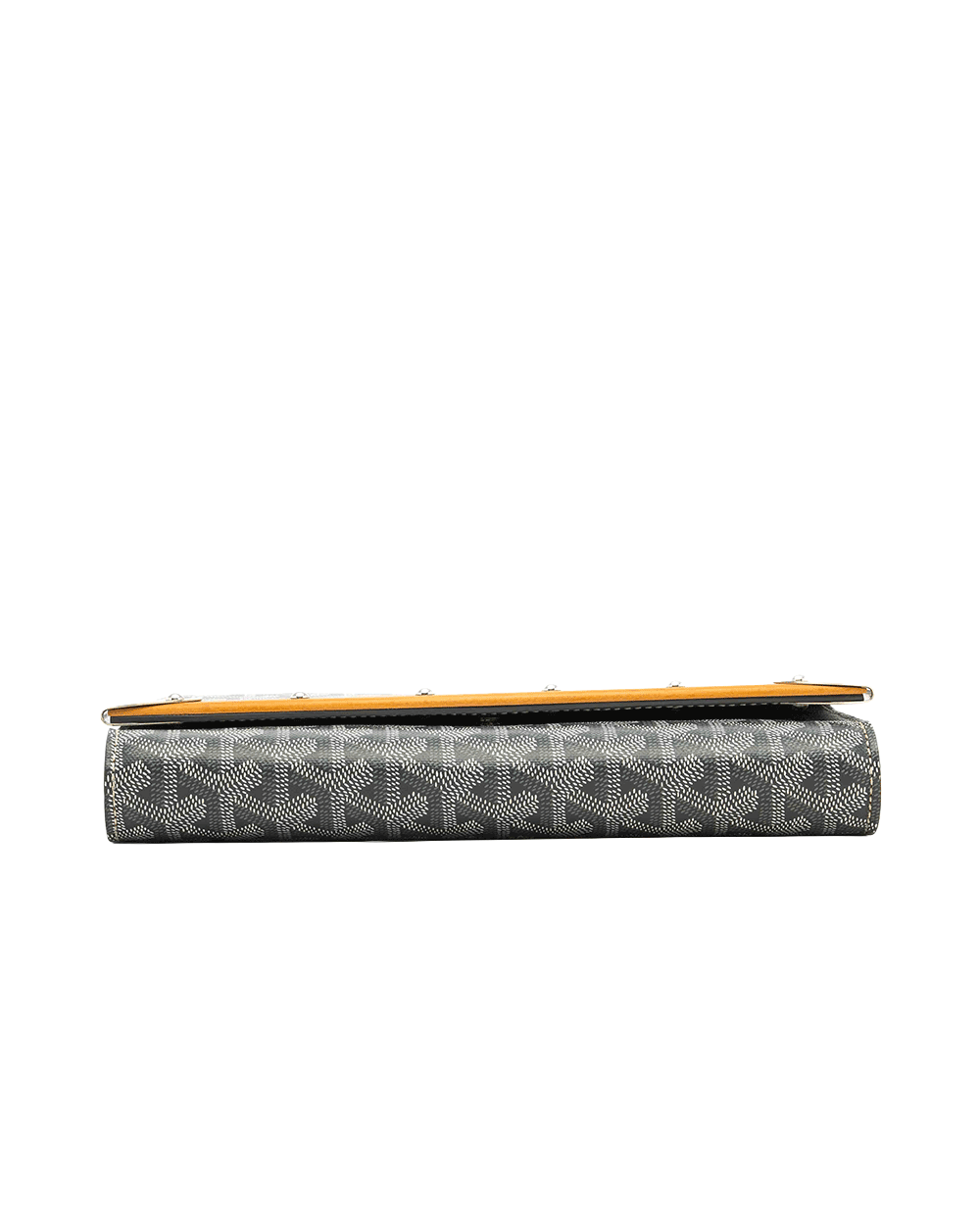 45 GOYARD MONTE CARLO CLUTCH WITH STRAP PM GRAY CANVAS SHW LAR020238 1517