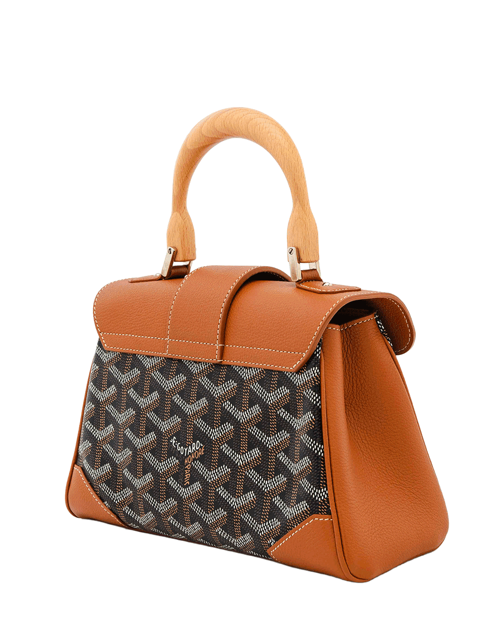5 GOYARD SAIGON MINI BROWN CANVAS SHW LAR020235 1115