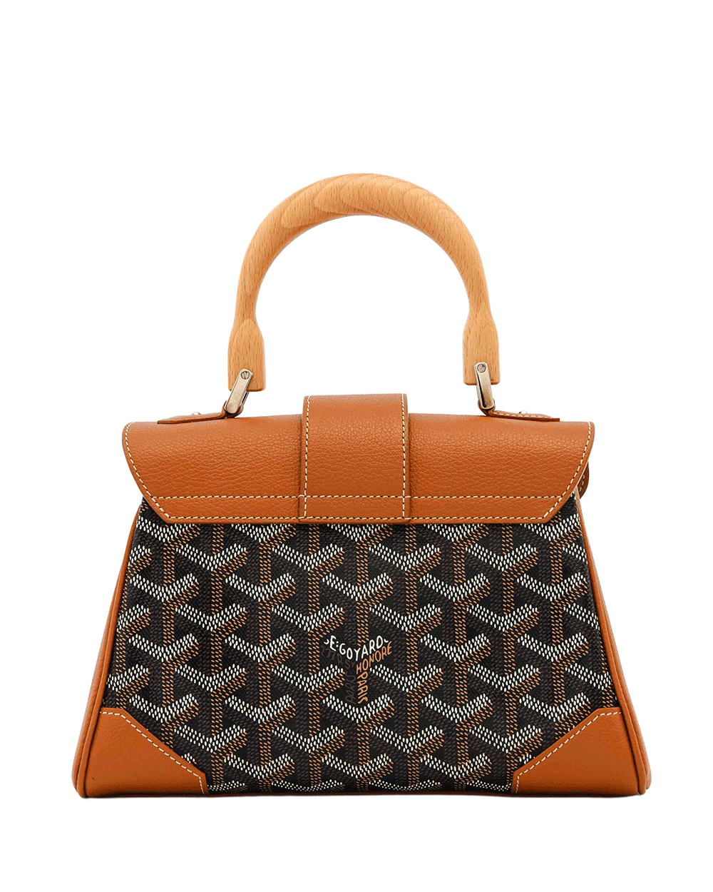 5 GOYARD SAIGON MINI BROWN CANVAS SHW LAR020235 1116