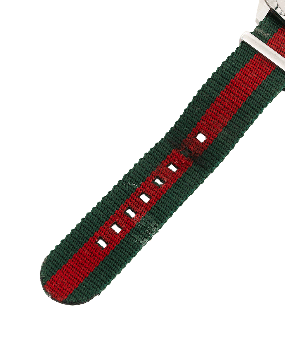 5 GUCCI GG2570 WATCH 41MM BLACK RED GREEN STAINLESS SEEL GHW 18034474 0619