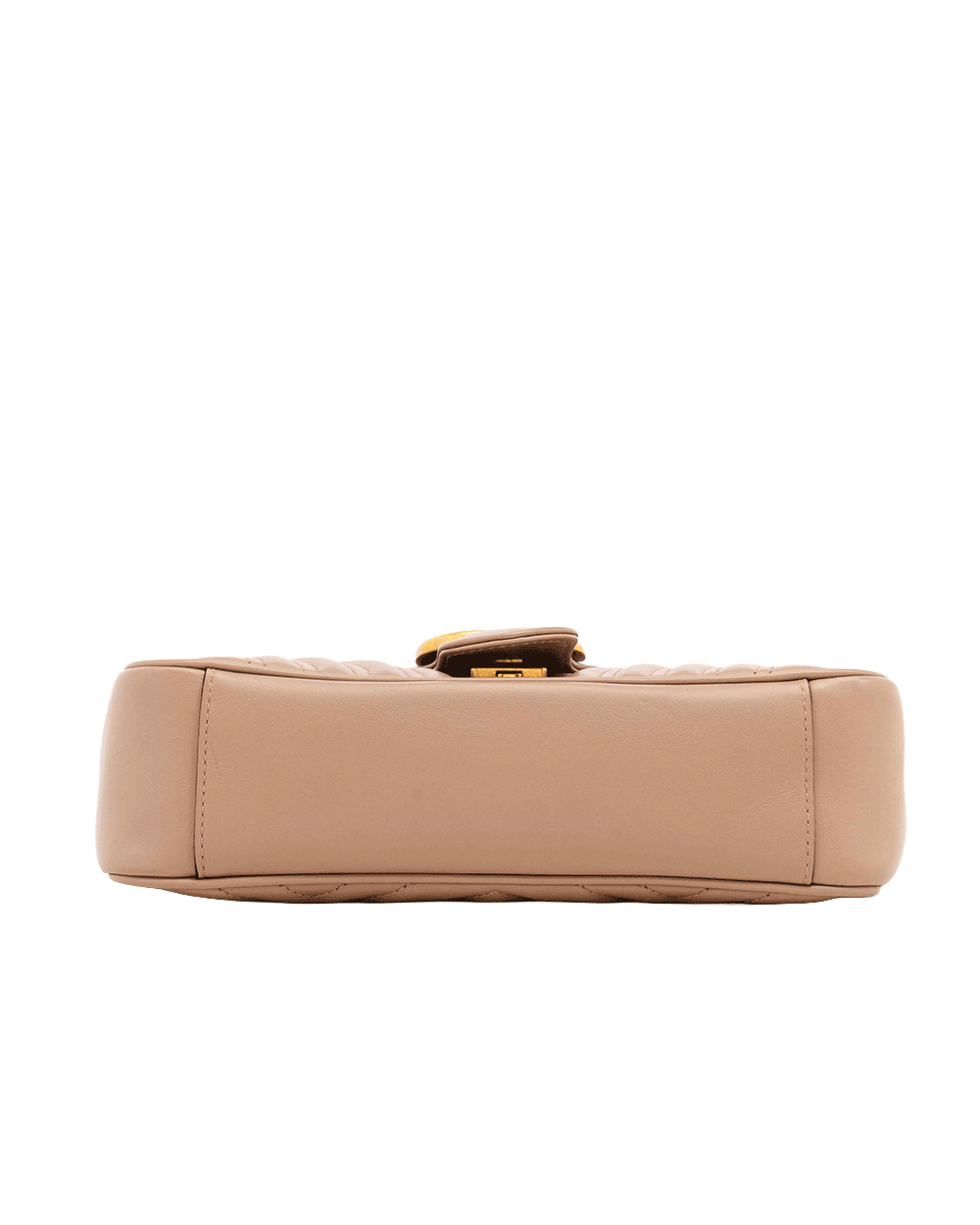 5 GUCCI MARMONT 26 BEIGE NUDE CALF GHW 443497 520981 1950